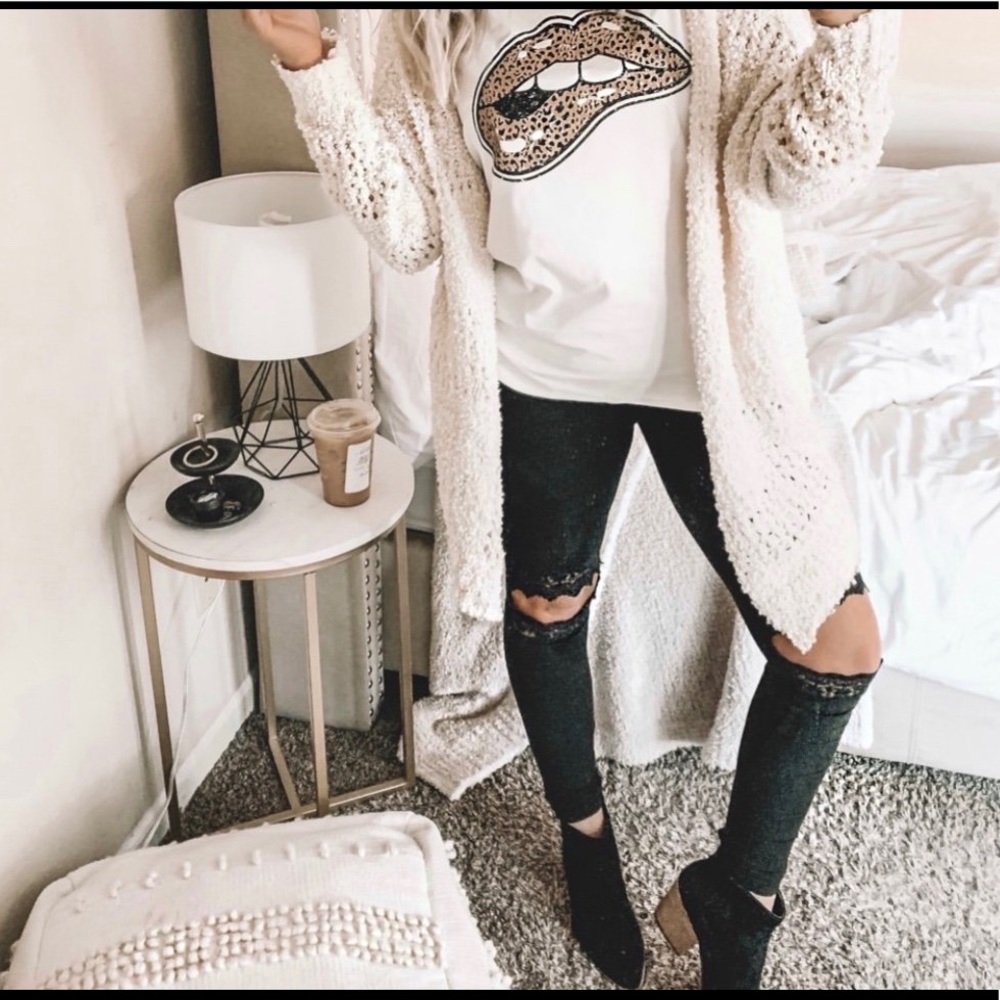 Lace Cut Leggings